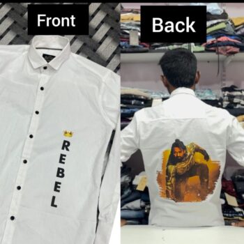 Prabhas Rebel Printed Shirt